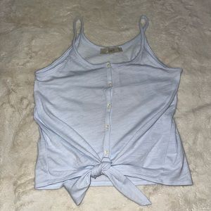 Ann Taylor LOFT chambray cami XS